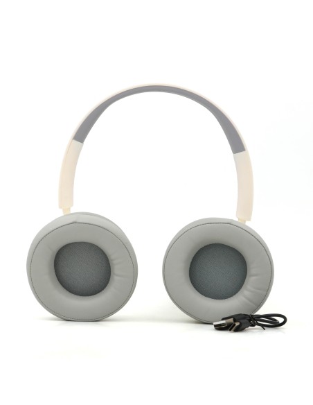 Casque Sans Fil Haute Qualité avec Affichage Numérique (Blanc)