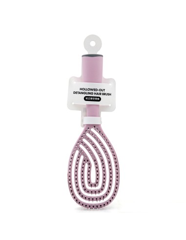 Brosse Démêlante Creuse - Violet