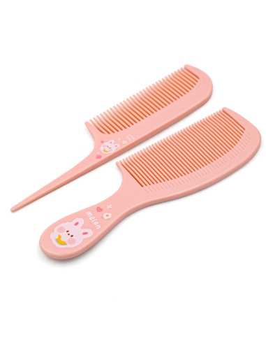 Set de 2 Peignes pour Enfants - Rose