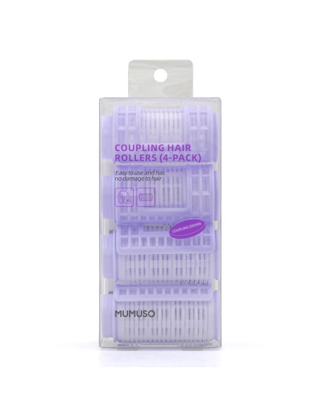 Set de 4 Bigoudis à Clip Empilables