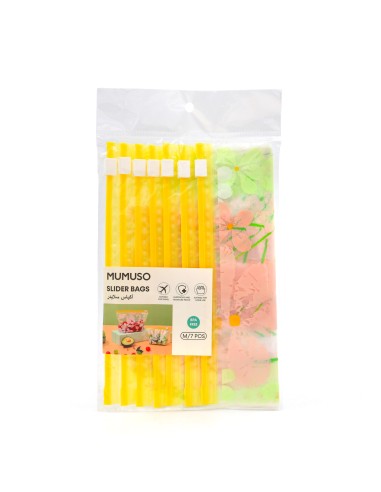 Sacs de Rangement Zip Scellés - 7 unités