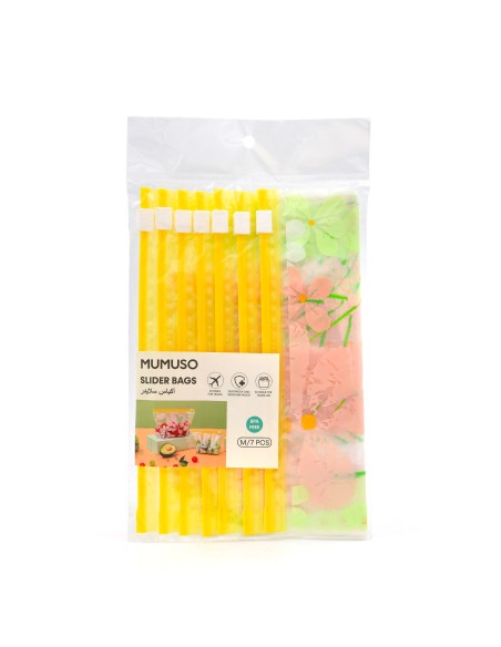 Sacs de Rangement Zip Scellés - 7 unités