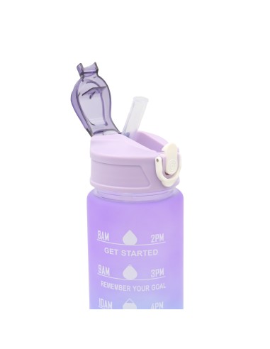 Gourde Portable 900 ml avec Paille