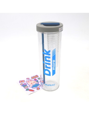 Bouteille D'Eau en Plastique avec Paille...