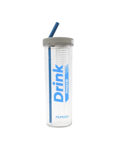 Bouteille D'Eau en Plastique avec Paille...