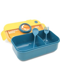 Lunch Box Rectangulaire avec Couvercle en Forme...