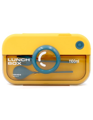 Lunch Box Rectangulaire avec Couvercle en Forme...
