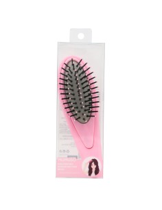 Brosse Démêlante Mini Portable avec Coussin d'Air - Rose