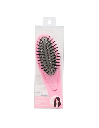 Brosse Démêlante Mini Portable avec Coussin...