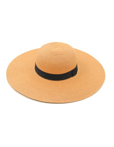 Chapeau de Paille à Larges Bords - Marron