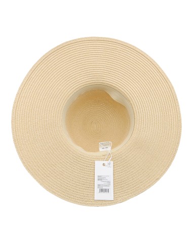 Chapeau de Paille à Larges Bords - Beige
