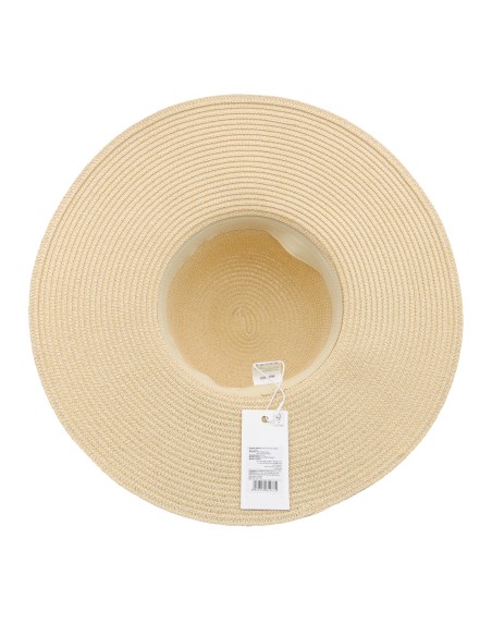 Chapeau de Paille à Larges Bords - Beige