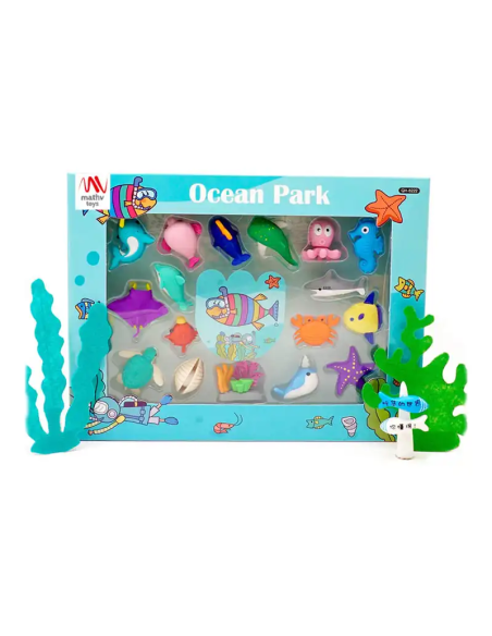 Coffret Cadeau Gommes Créatives - Candy Palace ou Ocean Park
