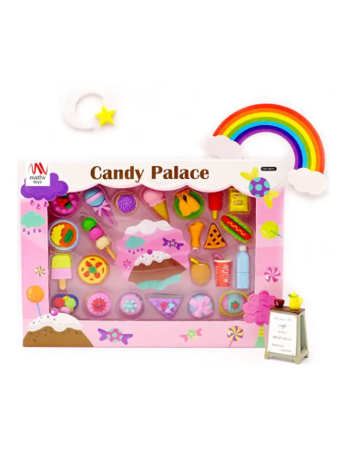 Coffret Cadeau Gommes Créatives - Candy Palace...
