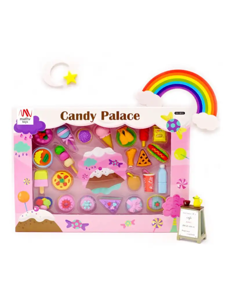 Coffret Cadeau Gommes Créatives - Candy Palace ou Ocean Park