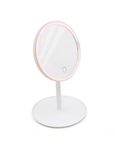 Miroir de Maquillage LED Lumineux Blanc
