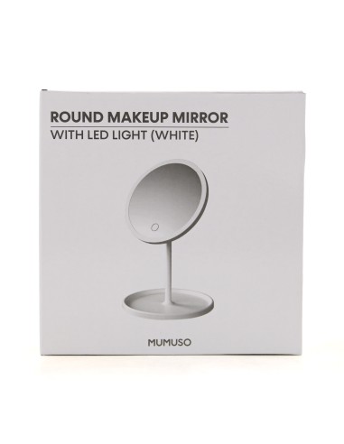 Miroir de Maquillage LED Lumineux Blanc