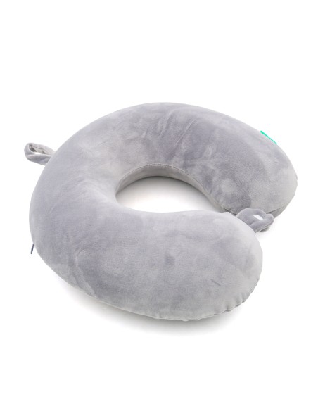 Oreiller de Voyage Cervical en Mousse (Gris)