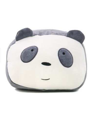 Coussin Chauffe-Mains Peluche Panda Gris