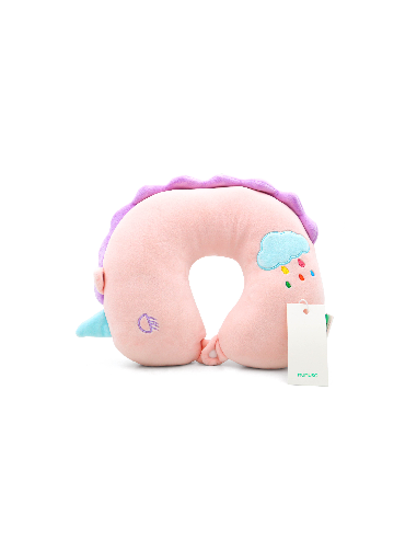 Oreiller Cervical en U (Licorne Rose)