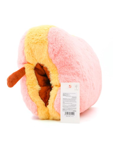 Coussin Chauffe-Main Peluche Toast Violet