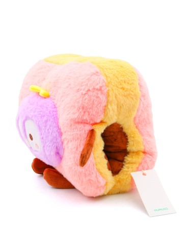 Coussin Chauffe-Main Peluche Toast Violet