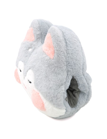Coussin Chauffe-Main Siberian Husky Peluche