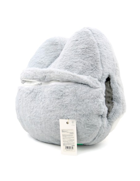 Coussin Chauffe-Main Siberian Husky Peluche