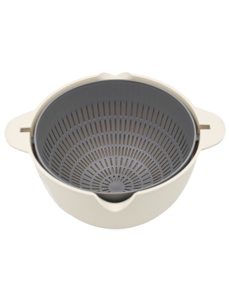 Passoire Double Étage Tournante