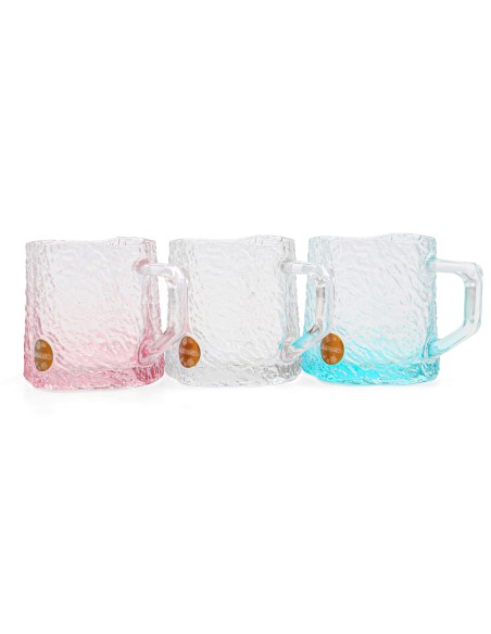 Tasse en Verre Fleur de cerisier - Transparente - 260 ml