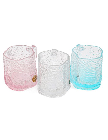 Tasse en Verre Fleur de cerisier - Transparente - 260 ml
