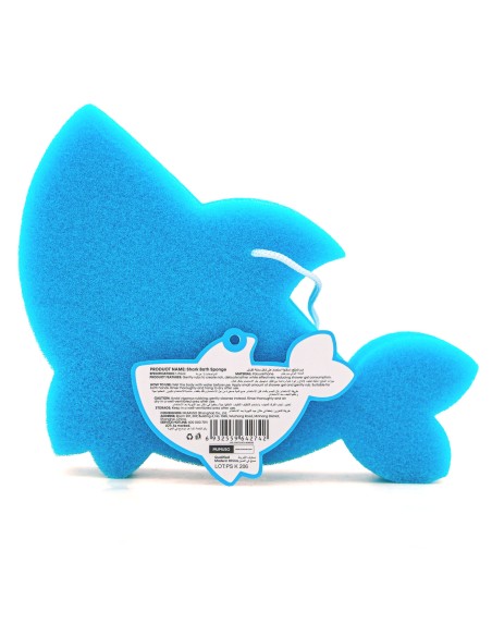 Éponge de Bain en Forme de Requin
