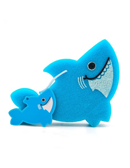 Éponge de Bain en Forme de Requin