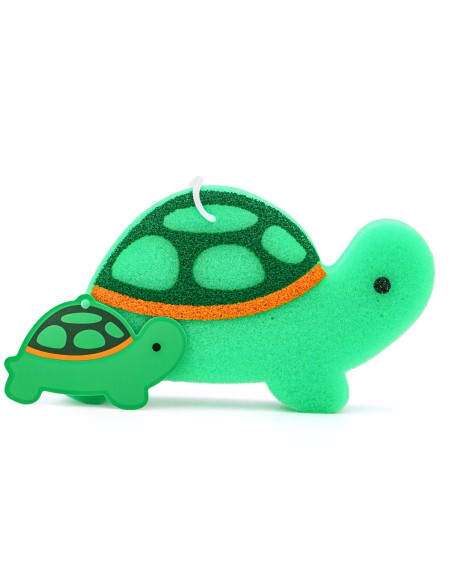 Éponge de Bain en Forme de Tortue
