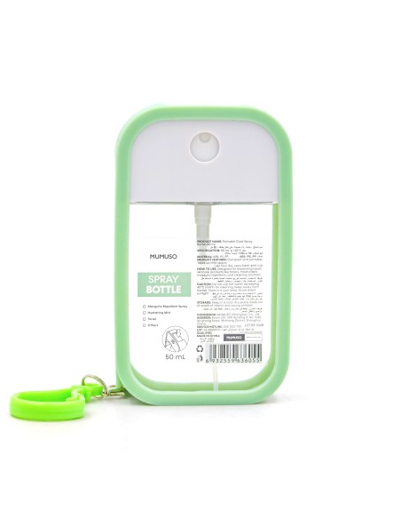 Mini Flacon Spray Portable Format Carte - 50 ml