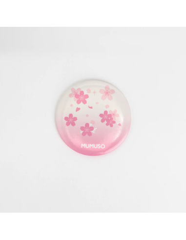 Miroir de Poche Rond Fleur de Cerisier