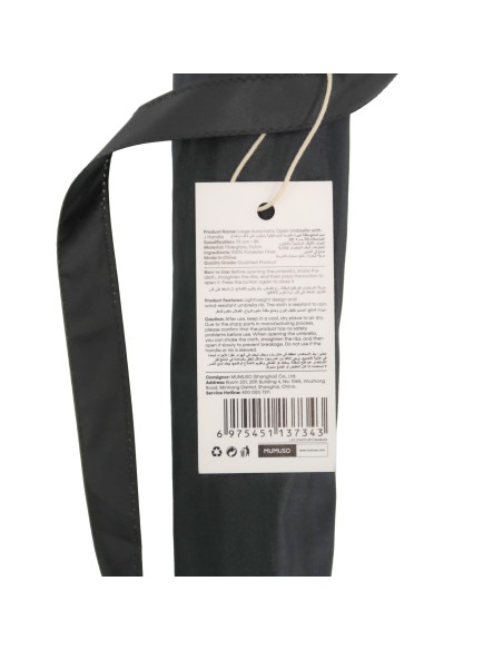 Parapluie Automatique Extra-Large à Long Manche