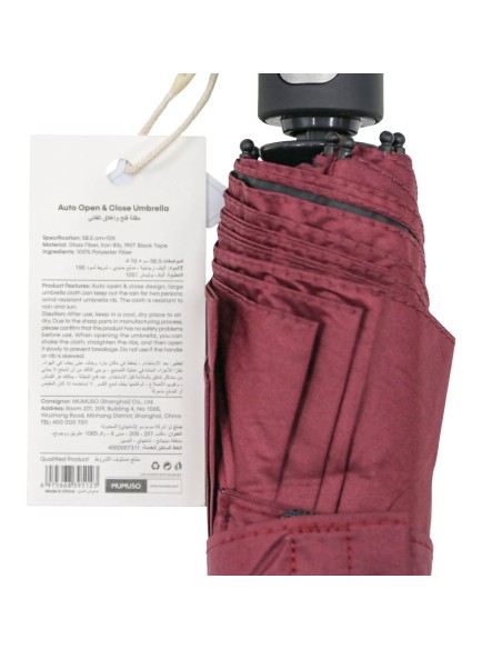 Parapluie Ouverture & Fermeture Automatique