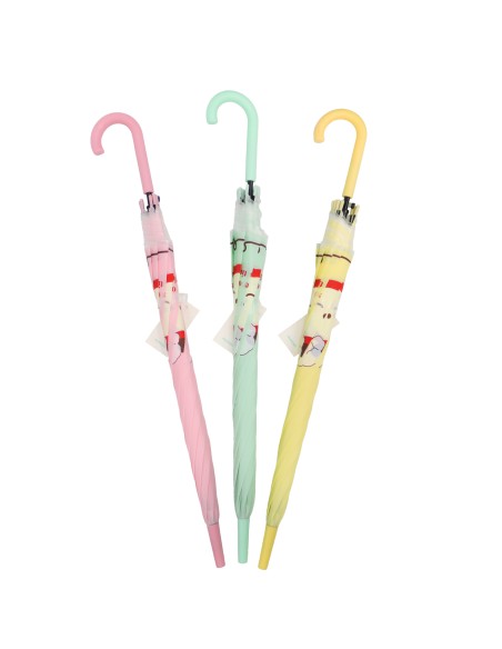 Parapluie Canne "Apple & Puppy"