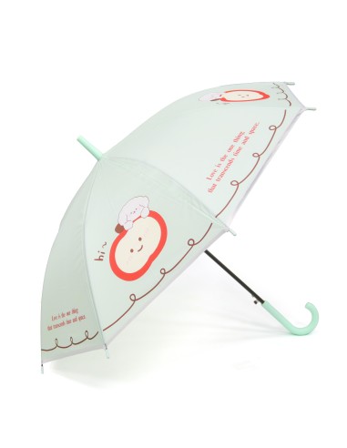 Parapluie Canne "Apple & Puppy"