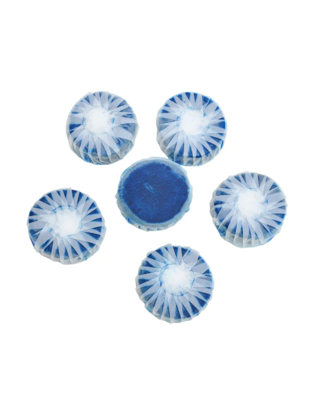 Nettoyant pour Cuvette de Toilette à Bulles Bleues (Pack de 6)