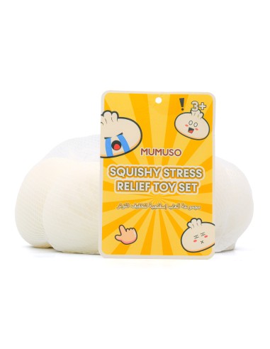 Lot De 5  Jouets Anti-Stress (Petits Pains...