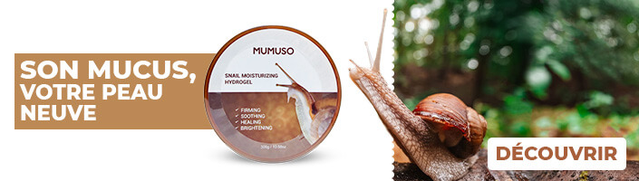 MUMUSO Hydrogel d'Escargot Hydratant